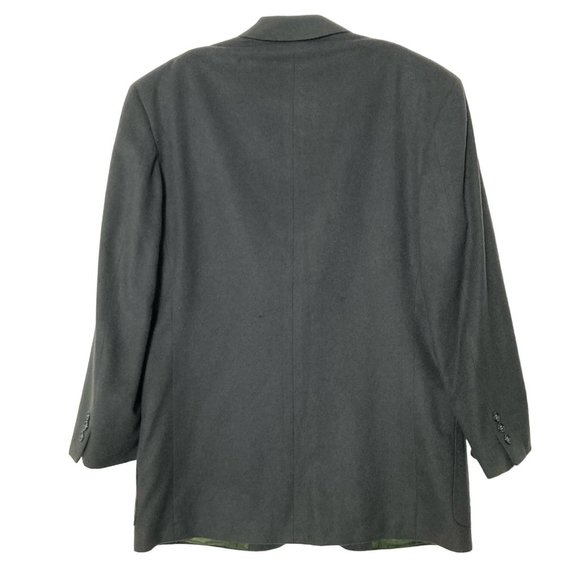 YVES SAINT LAURENT FOR DILLARDS Vintage Wool Single Breasted Blazer - Picture 2 of 12